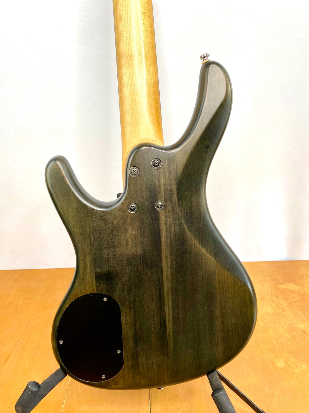 Contra Baixo Ibanez Ergodyne Ebd 405 - Importado Usa #55 Destro Verde-escuro Fosco 5