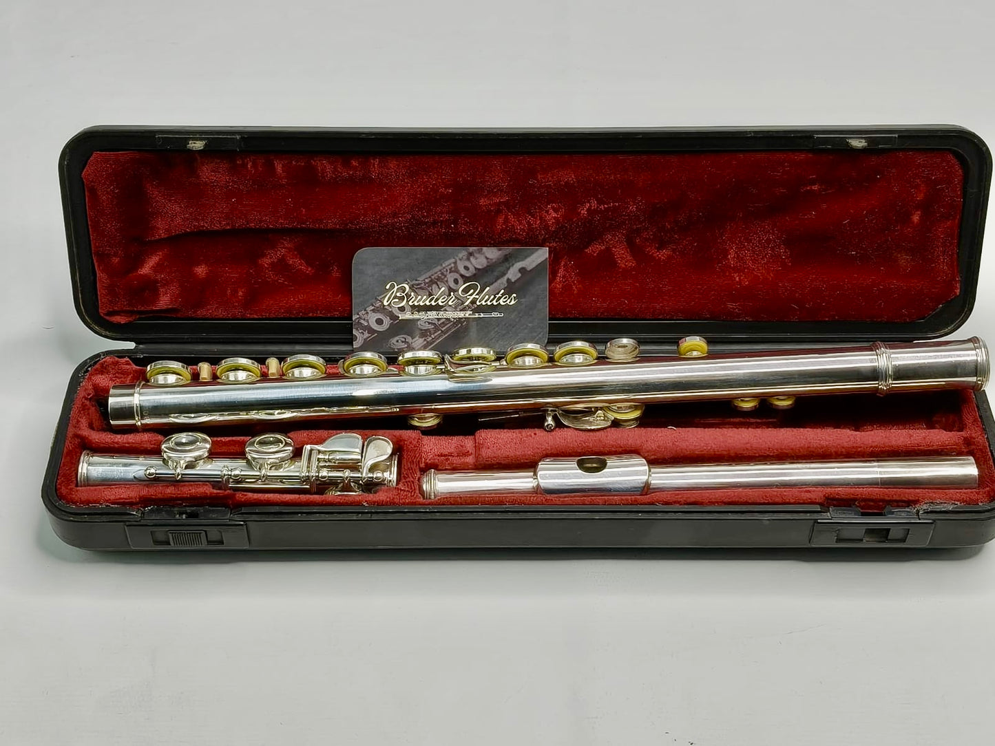 Flauta Transversal Yamaha F100 S  / Made In Japan  #176 Prateado