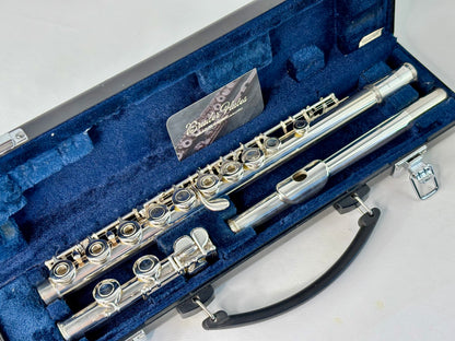 Flauta Transversal Yamaha 281 Silver / Made Indonésia  #136 Prata