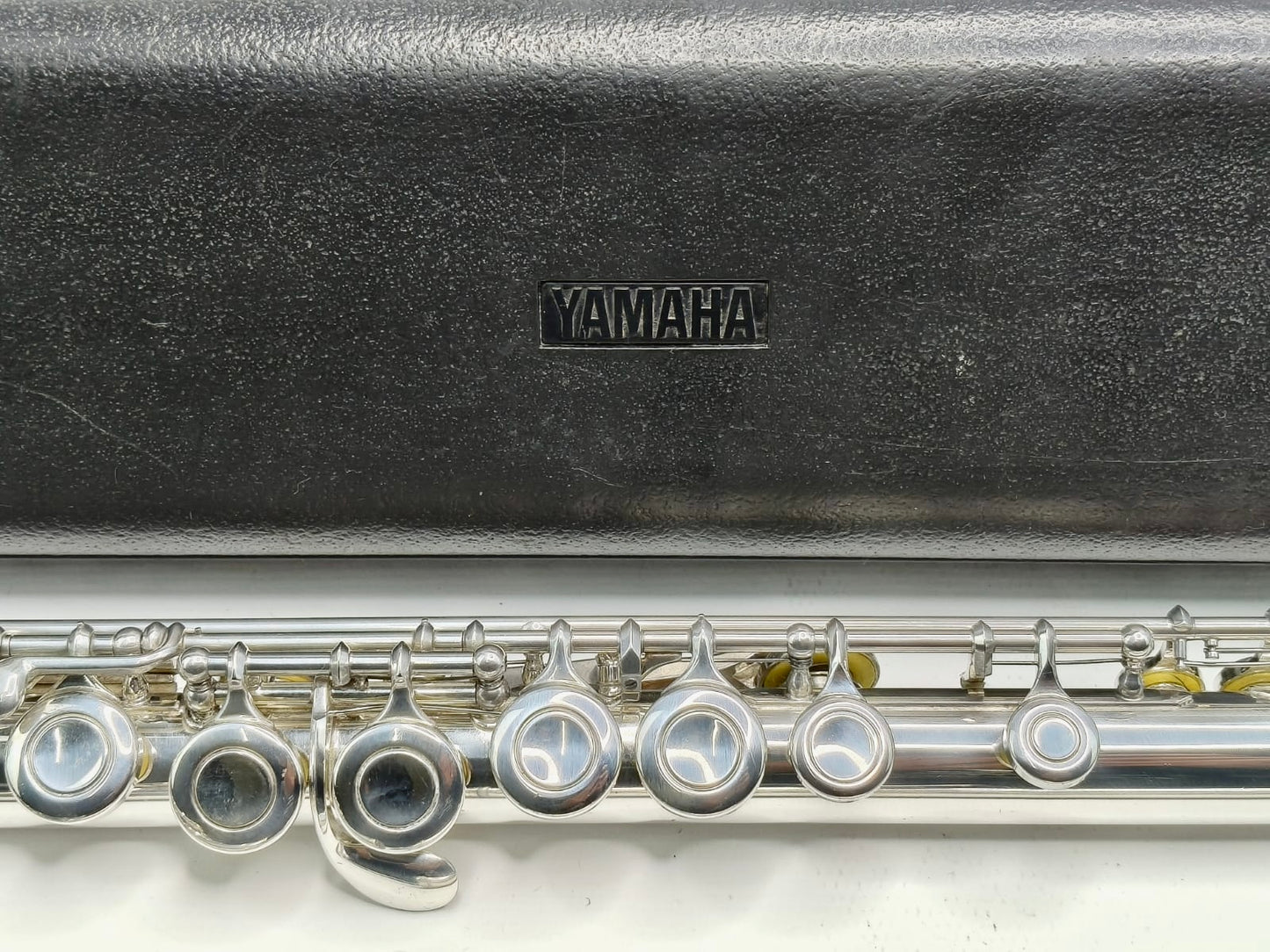 Flauta Transversal Yamaha F100 S  / Made In Japan  #176 Prateado