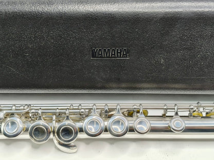 Flauta Transversal Yamaha F100 S  / Made In Japan  #176 Prateado