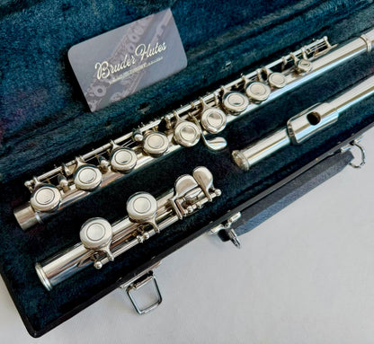 Flauta Transversal Yamaha F100 S  / Made In Japan  #176 Prateado