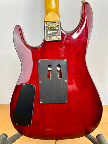 Guitarra Samick Artist Series Established 1958 Korea - #59 Destro Vermelho Pau-rosa