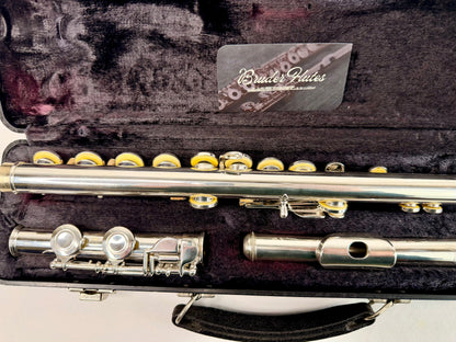 Flauta Transversal Armstrong 104 Made In Usa #180 Prateado