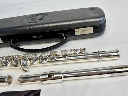 Flauta Transversal Yamaha 221 Silver / Made In Japan #195 Prata
