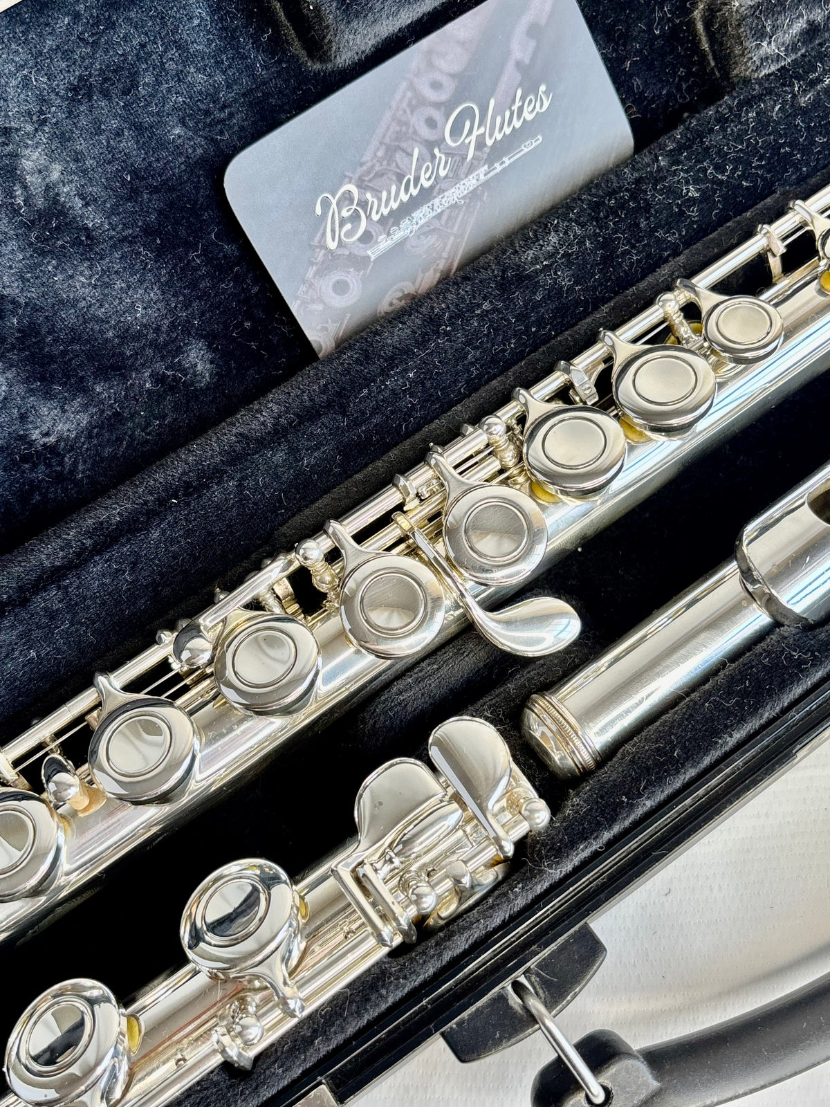 Flauta Transversal Yamaha 221 Silver / Made In Japan #195 Prata