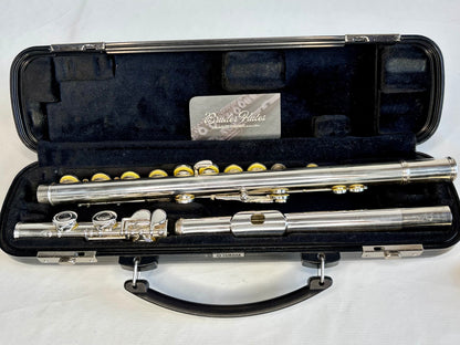 Flauta Transversal Yamaha 221 Silver / Made In Japan #195 Prata
