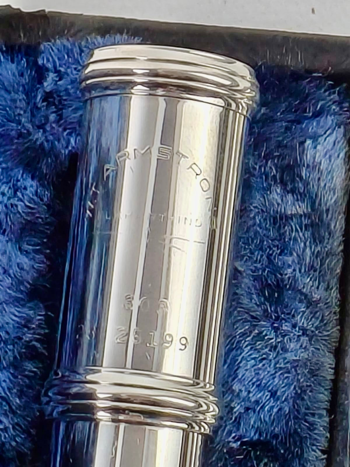 Flauta Transversal Armstrong 303 - Bocal em Prata Maciça / Silver Head- Made in Usa #180