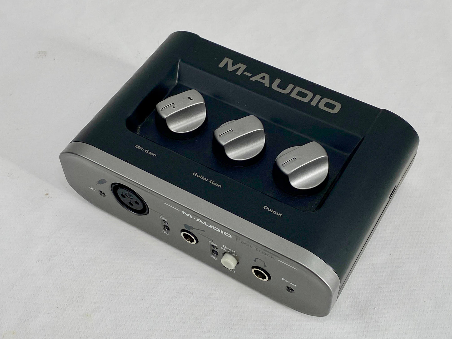 Interface M-audio Fast Track - Importado Usa #236 Preto 5v