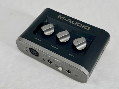 Interface M-audio Fast Track - Importado Usa #236 Preto 5v
