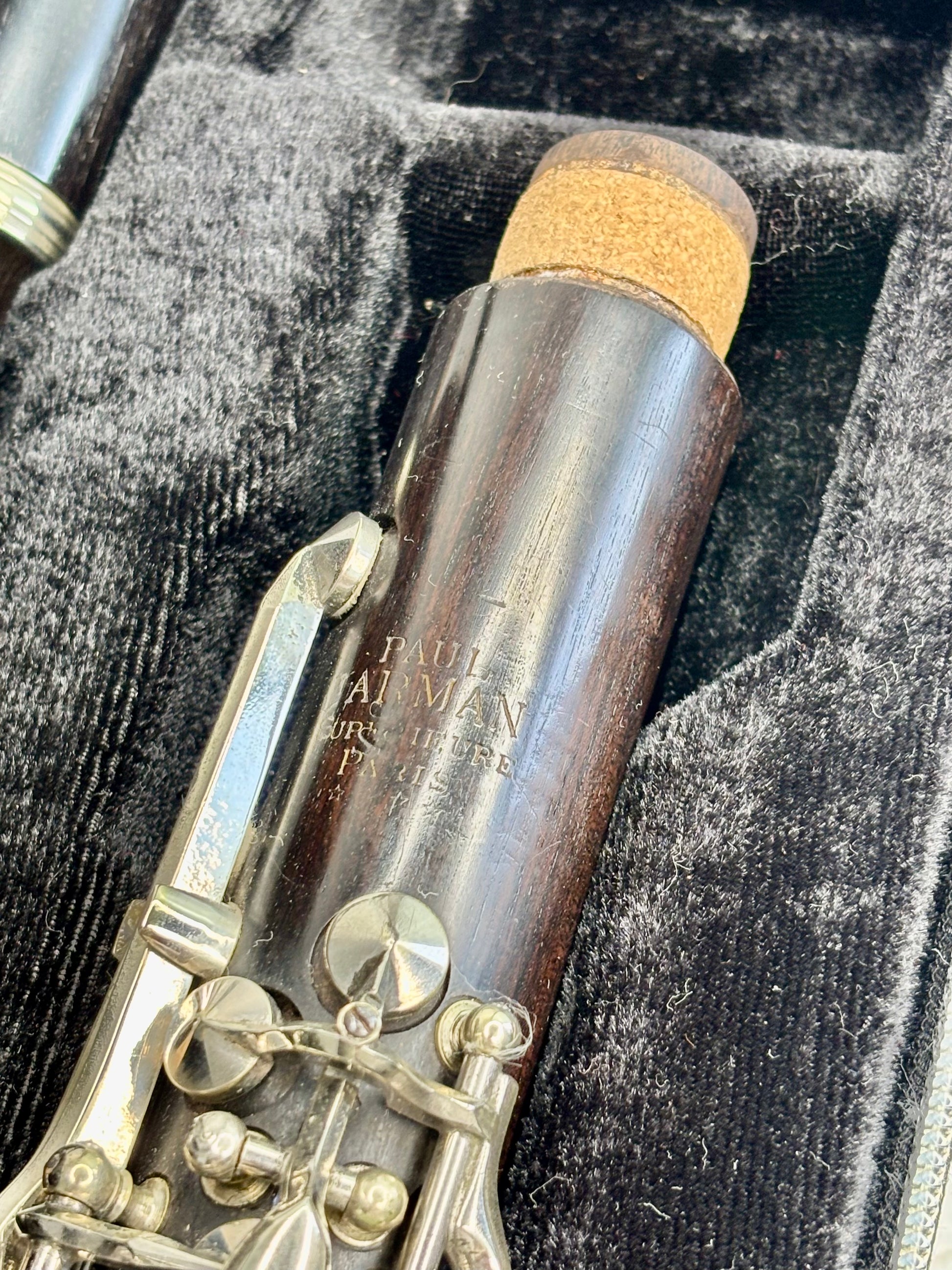 Clarinete Paul Jarman - Madeira De Ébano - Made In Frace #68 Marrom-escuro