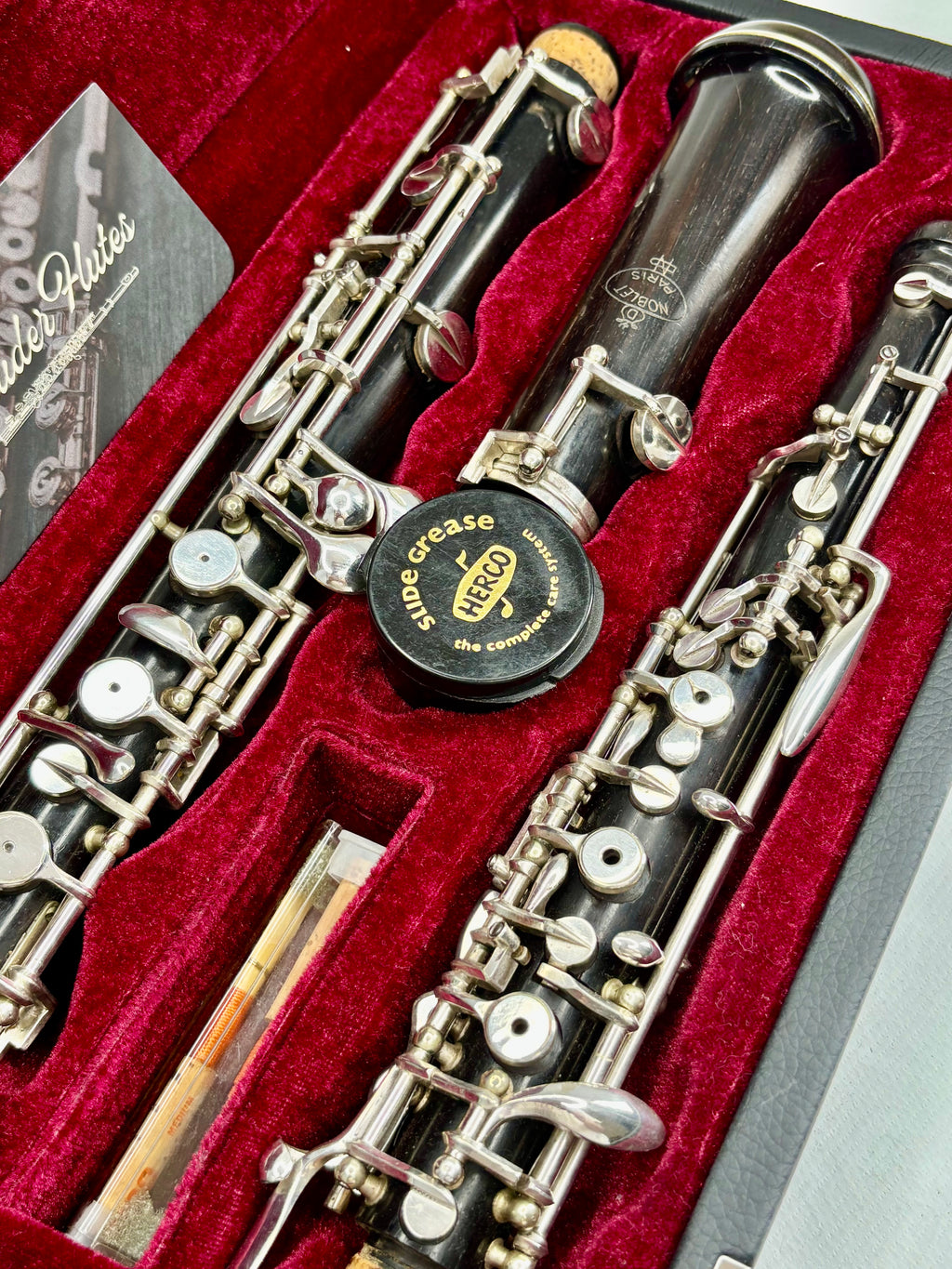 Oboe Noblet Paris - Ébano - Made In France #75 Marrom-escuro