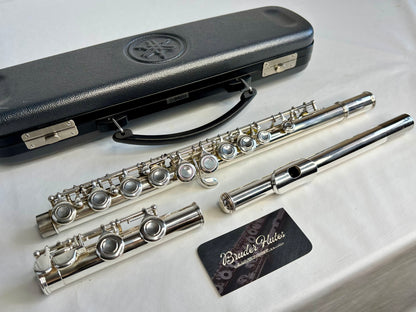 Flauta Transversal Yamaha 221 Silver / Made In Japan #195 Prata