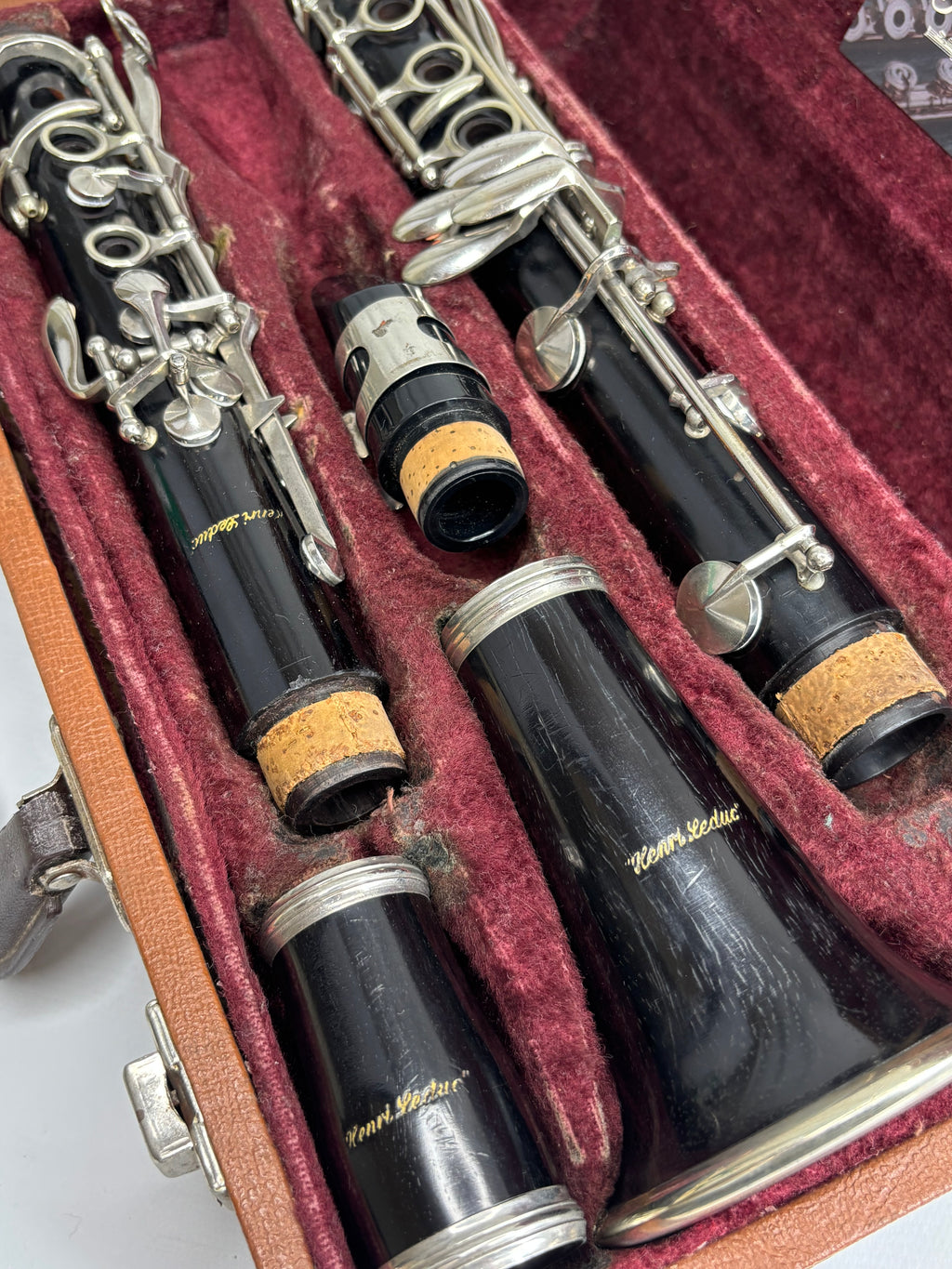Clarinete Henri Leduc Intermediário - Made In France #73
