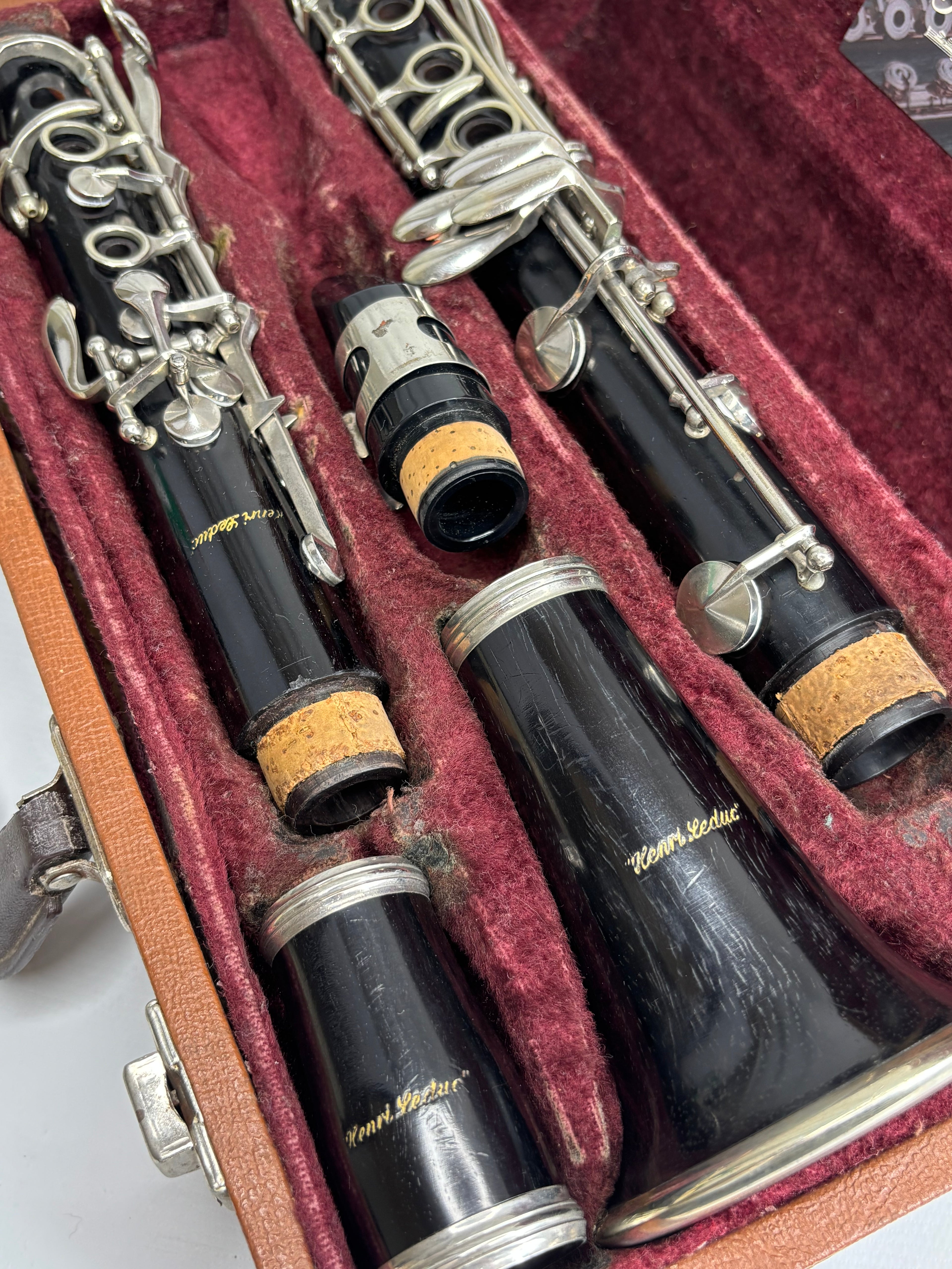 Clarinete Henri Leduc Intermediário - Made In France #73