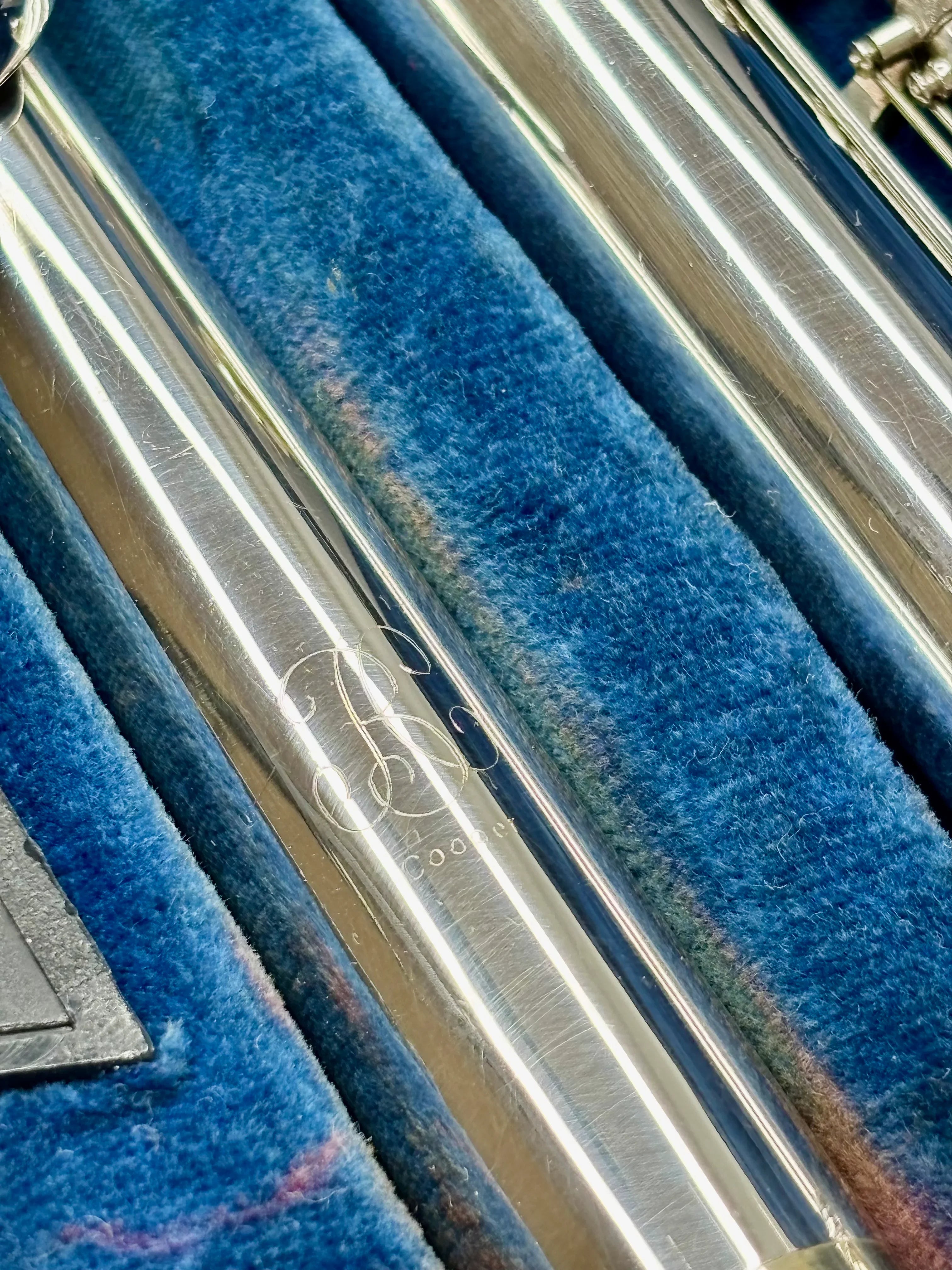 Flauta Transversal Buffet Crampon Bc6010 - Made England  #98 Prata