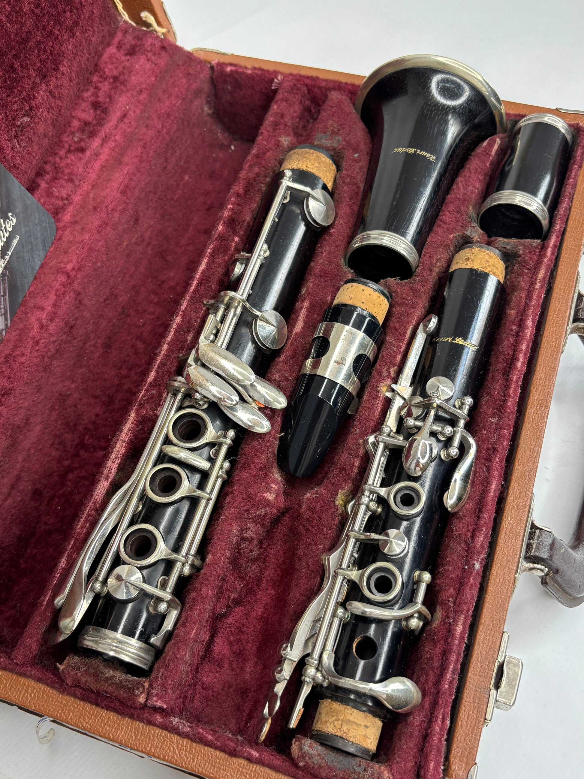 Clarinete Henri Leduc Intermediário - Made In France #73