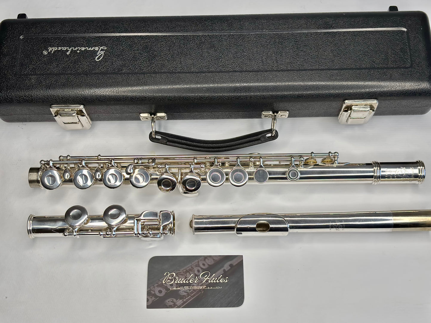 Flauta Transversal Gemeinhardt Artisan - Made In Usa #149 Prata