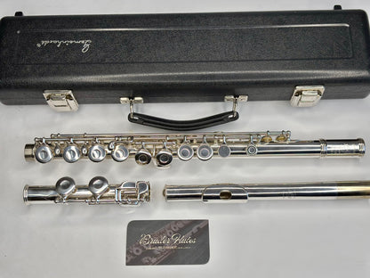 Flauta Transversal Gemeinhardt Artisan - Made In Usa #149 Prata