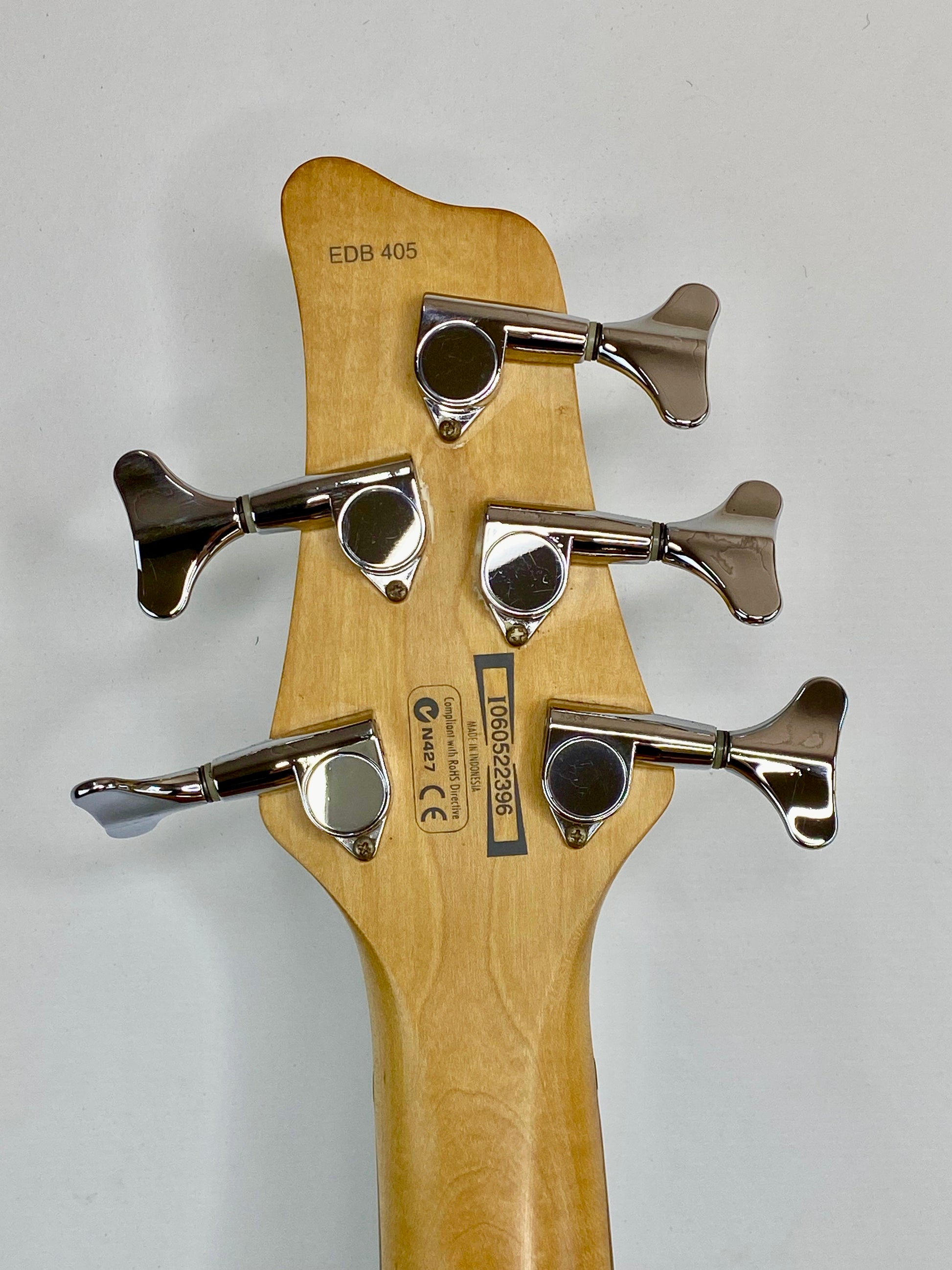 Contra Baixo Ibanez Ergodyne Ebd 405 - Importado Usa #55 Destro Verde-escuro Fosco 5