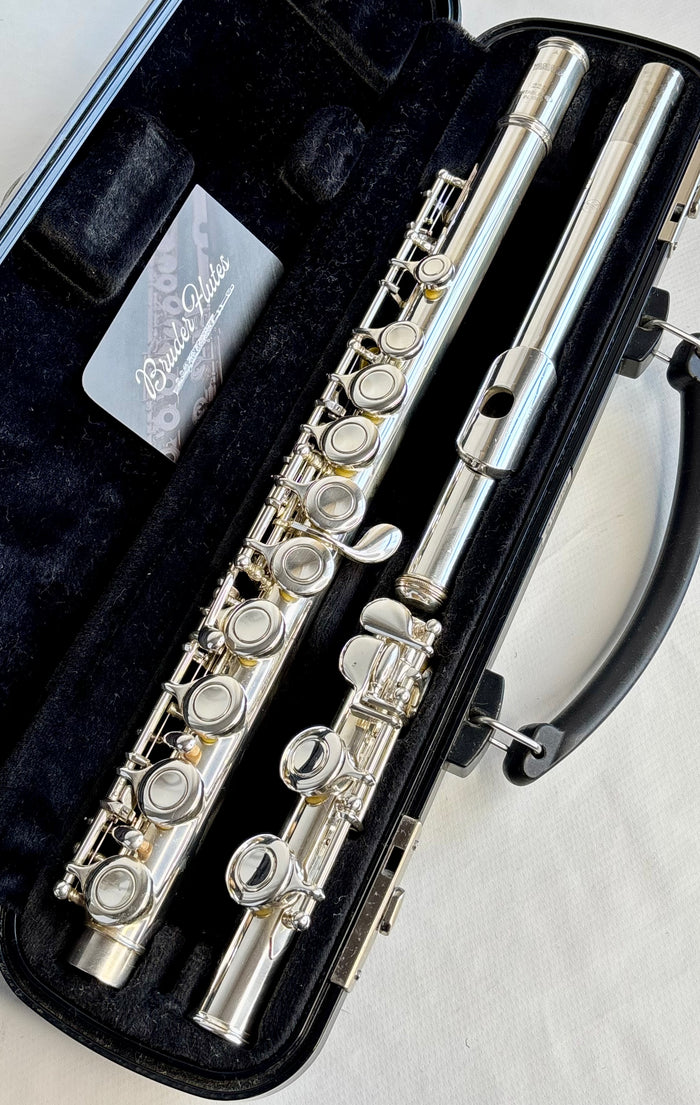 Flauta Transversal Yamaha 221 Silver / Made Indonésia  #190 Prata
