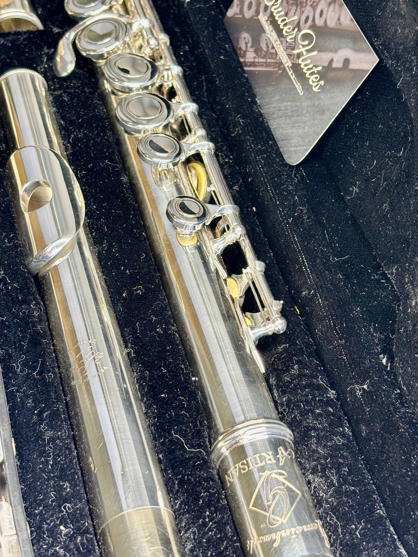 Flauta Transversal Gemeinhardt Artisan - Made In Usa #149 Prata