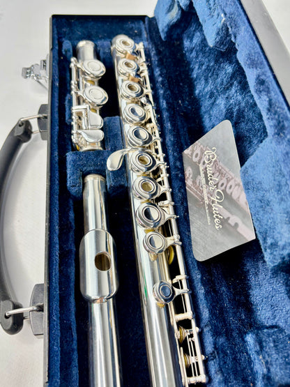 Flauta Transversal Yamaha 281 Silver / Made Indonésia  #136 Prata