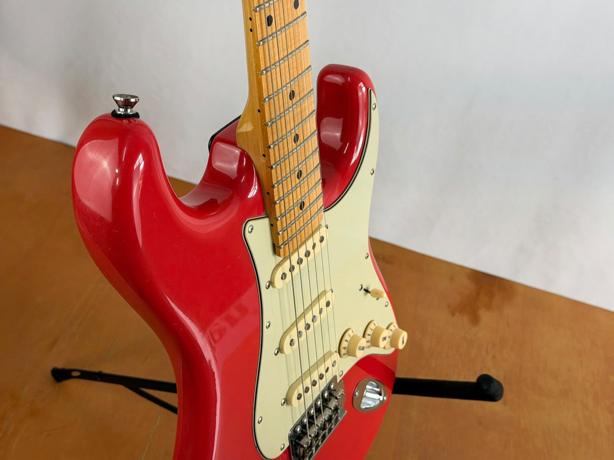 Guitar Elétrica Tagima T635 Stratocaster Made In Brazil #99 Destro Natural Pau-rosa