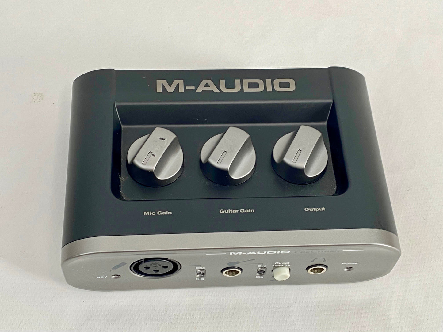 Interface M-audio Fast Track - Importado Usa #236 Preto 5v
