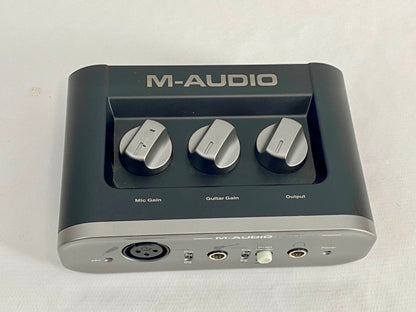 Interface M-audio Fast Track - Importado Usa #236 Preto 5v