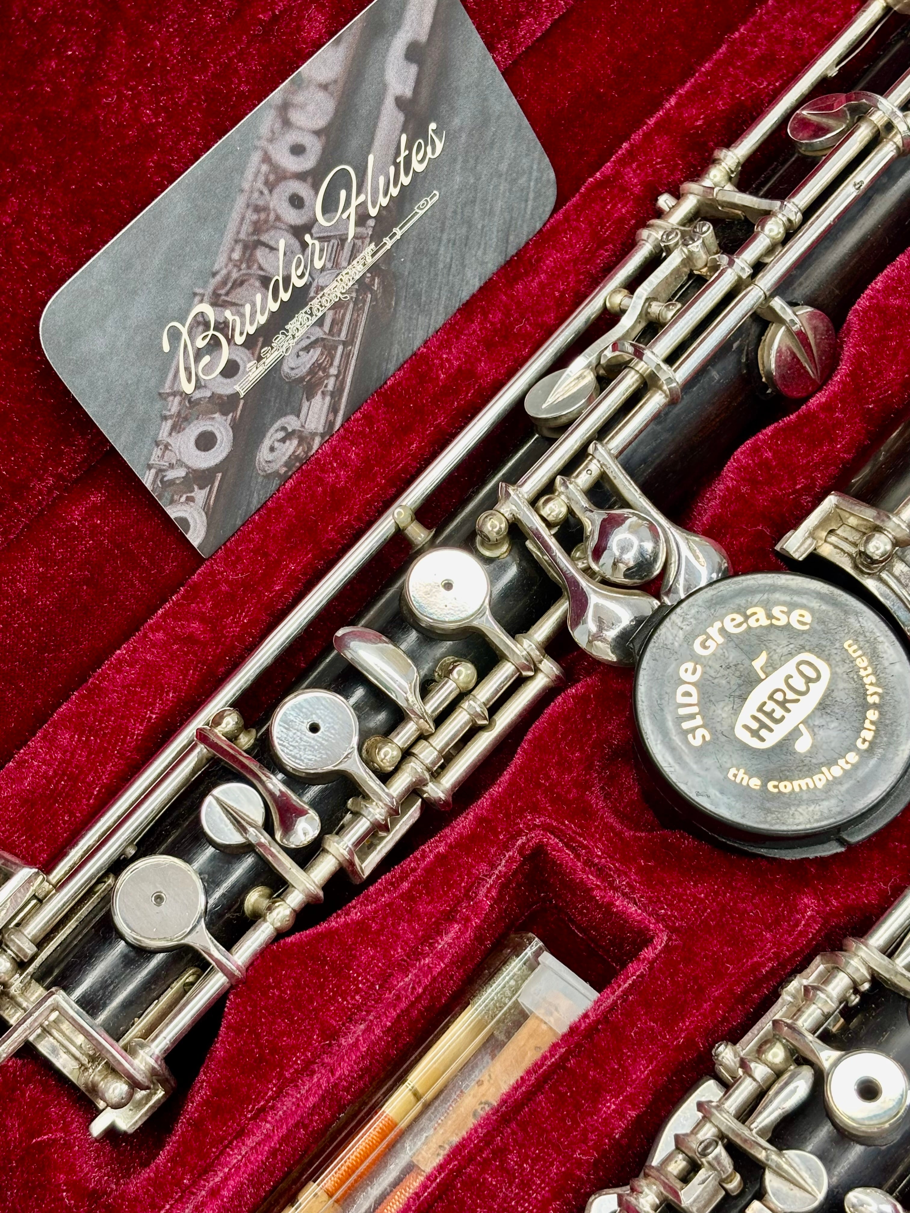 Oboe Noblet Paris - Ébano - Made In France #75 Marrom-escuro
