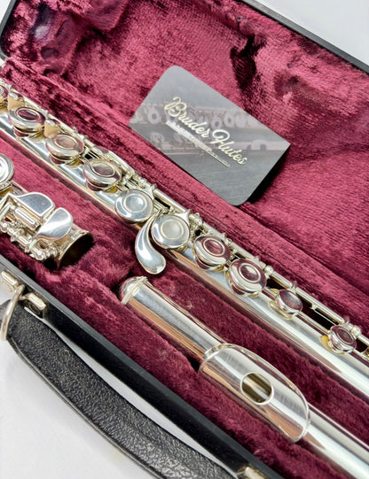 Flauta Transversal Armstrong 104 Made In Usa #132 Prateado