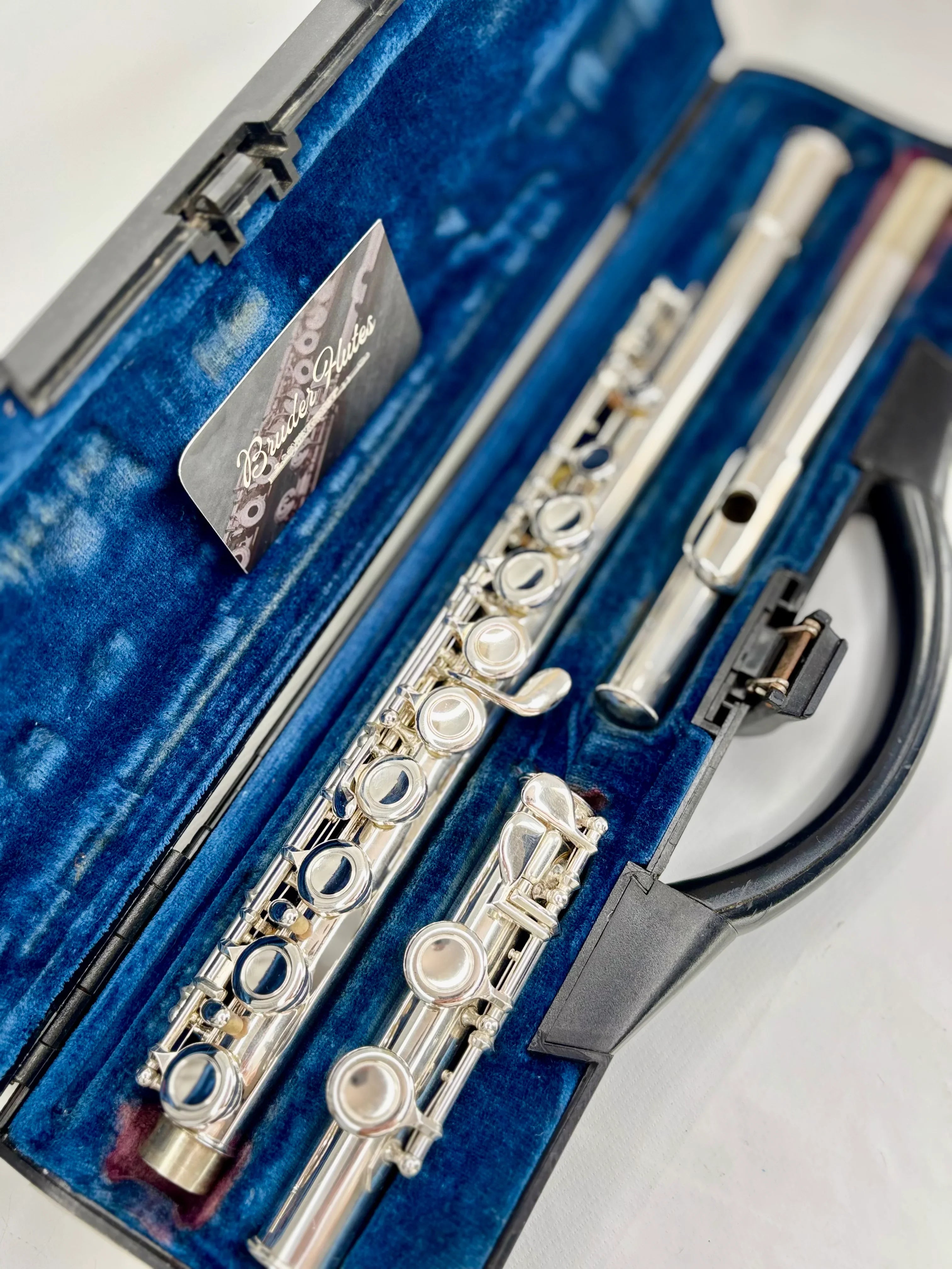 Flauta Transversal Buffet Crampon Bc6010 - Made England  #98 Prata