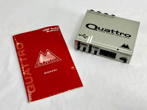 Interface M-Audio Quattro Usb Audio - Made in USA #233