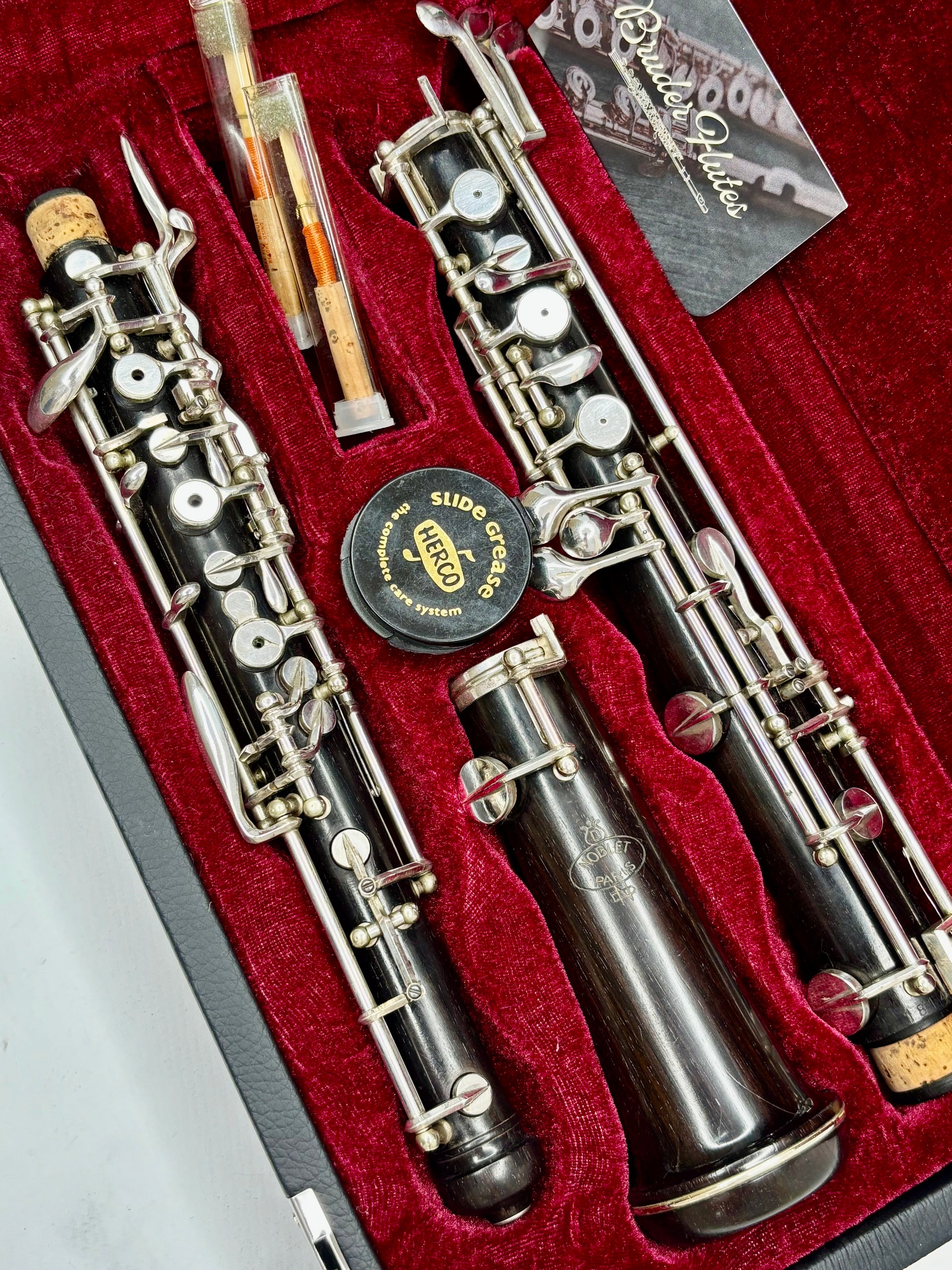Oboe Noblet Paris - Madeira de Ébano - Made In France - Sapatilhamento em Cortiça #75