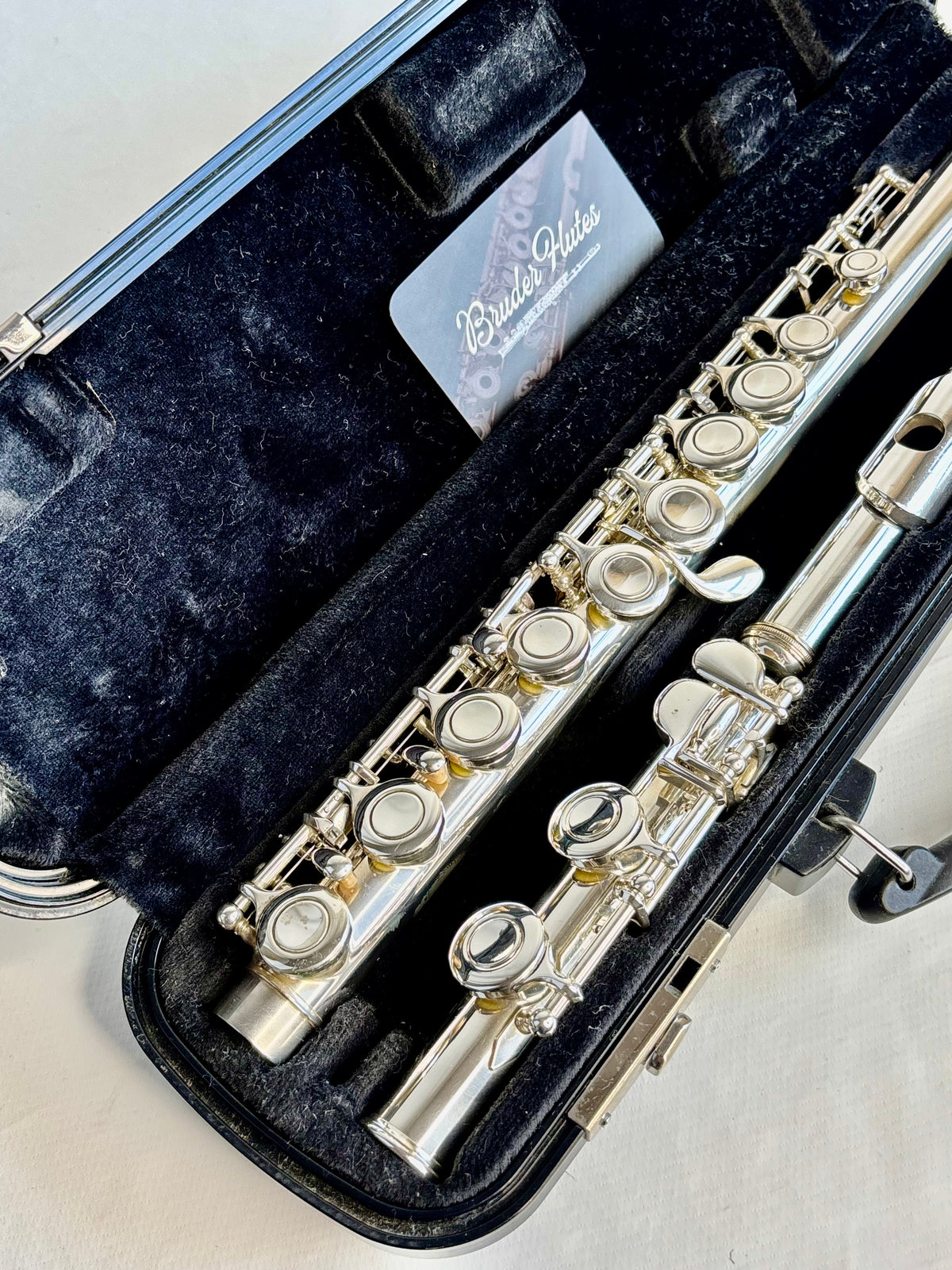 Flauta Transversal Yamaha 221 Silver / Made In Japan #195 Prata