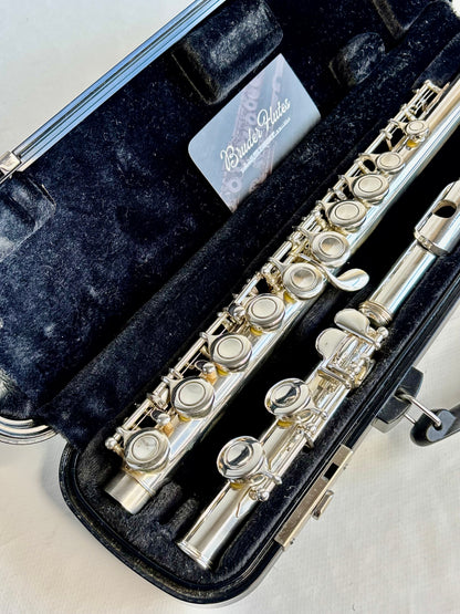 Flauta Transversal Yamaha 221 Silver / Made In Japan #195 Prata
