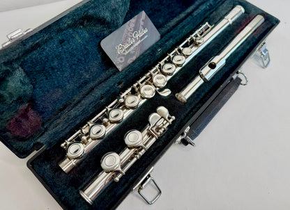 Flauta Transversal Yamaha F100 S  / Made In Japan  #176 Prateado