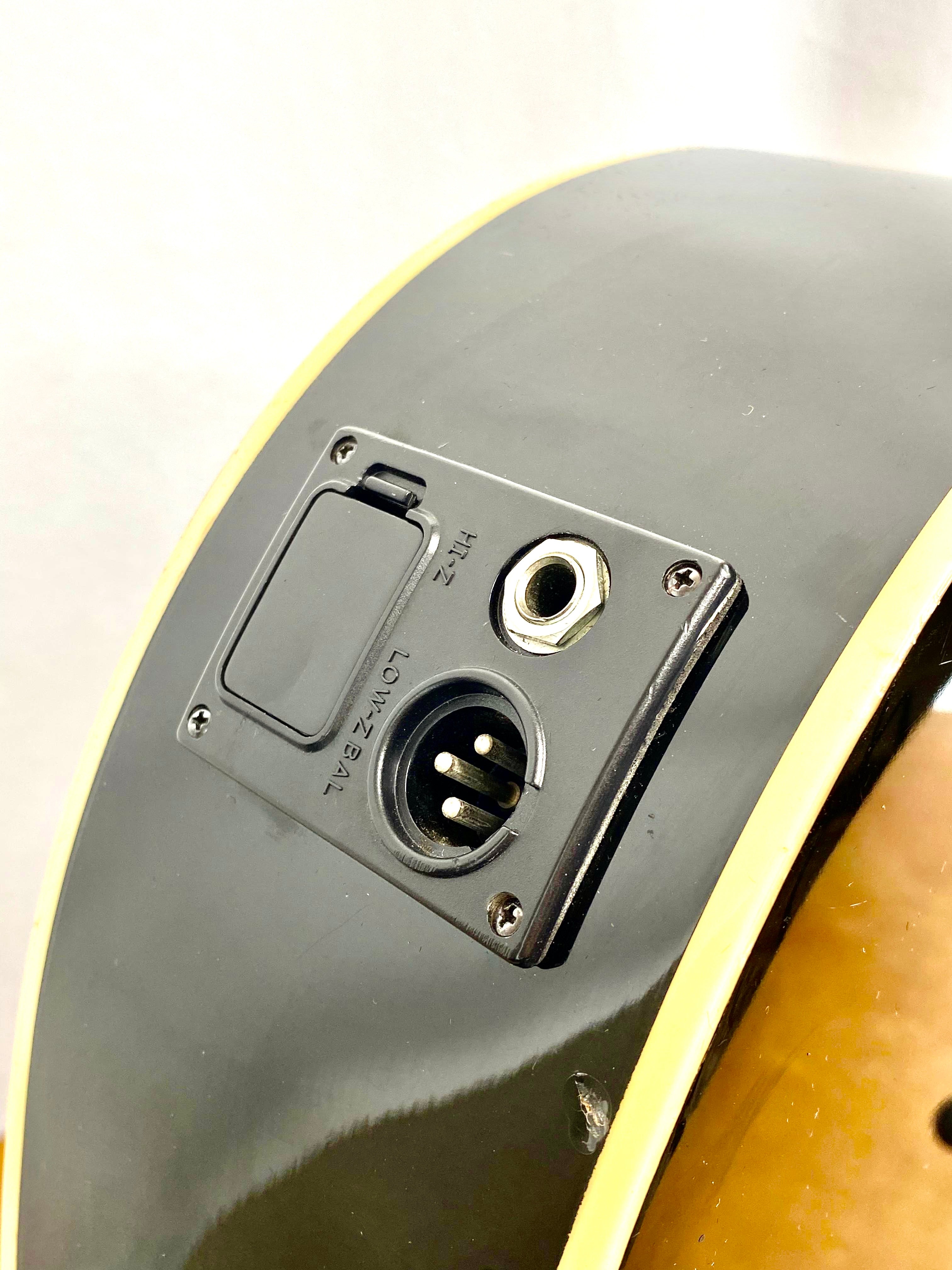 Violão Shelter Custon Hand Made - Eletroacústico - Usa #60 Preto Destro Pau-rosa