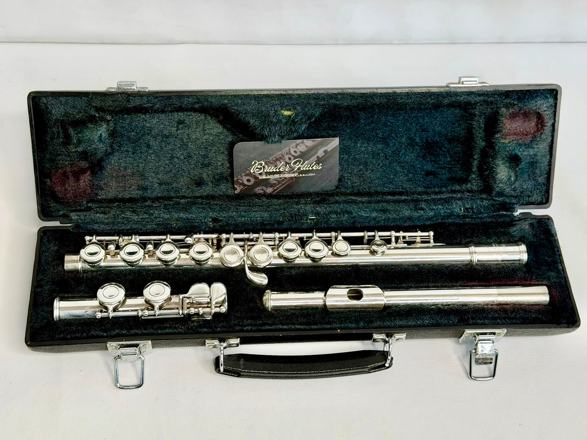 Flauta Transversal Yamaha F100 S  / Made In Japan  #176 Prateado
