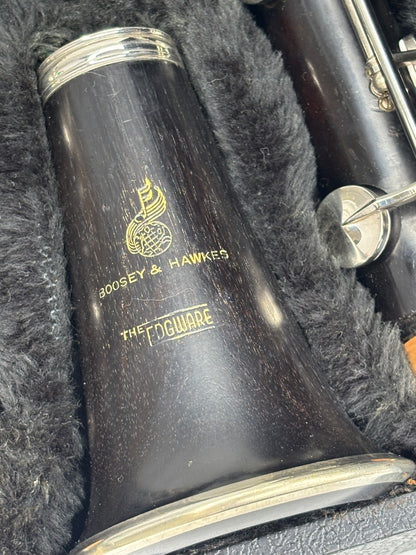 Clarinete Boosey & Hawkes - The Edgware - Madeira de Ébano - Made In London #69