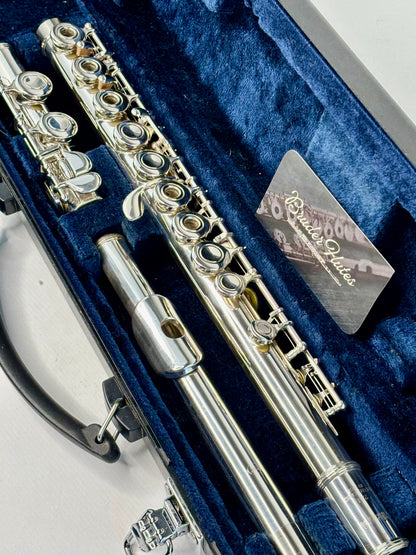 Flauta Transversal Yamaha 281 Silver / Made Indonésia  #136 Prata