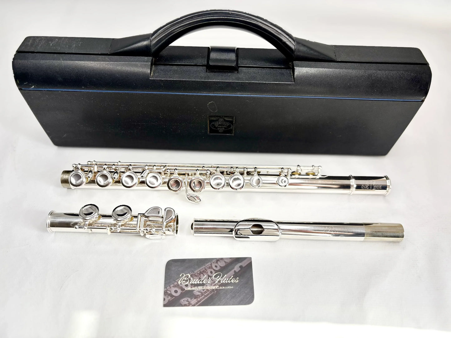 Flauta Transversal Buffet Crampon Bc6010 - Made England  #98 Prata