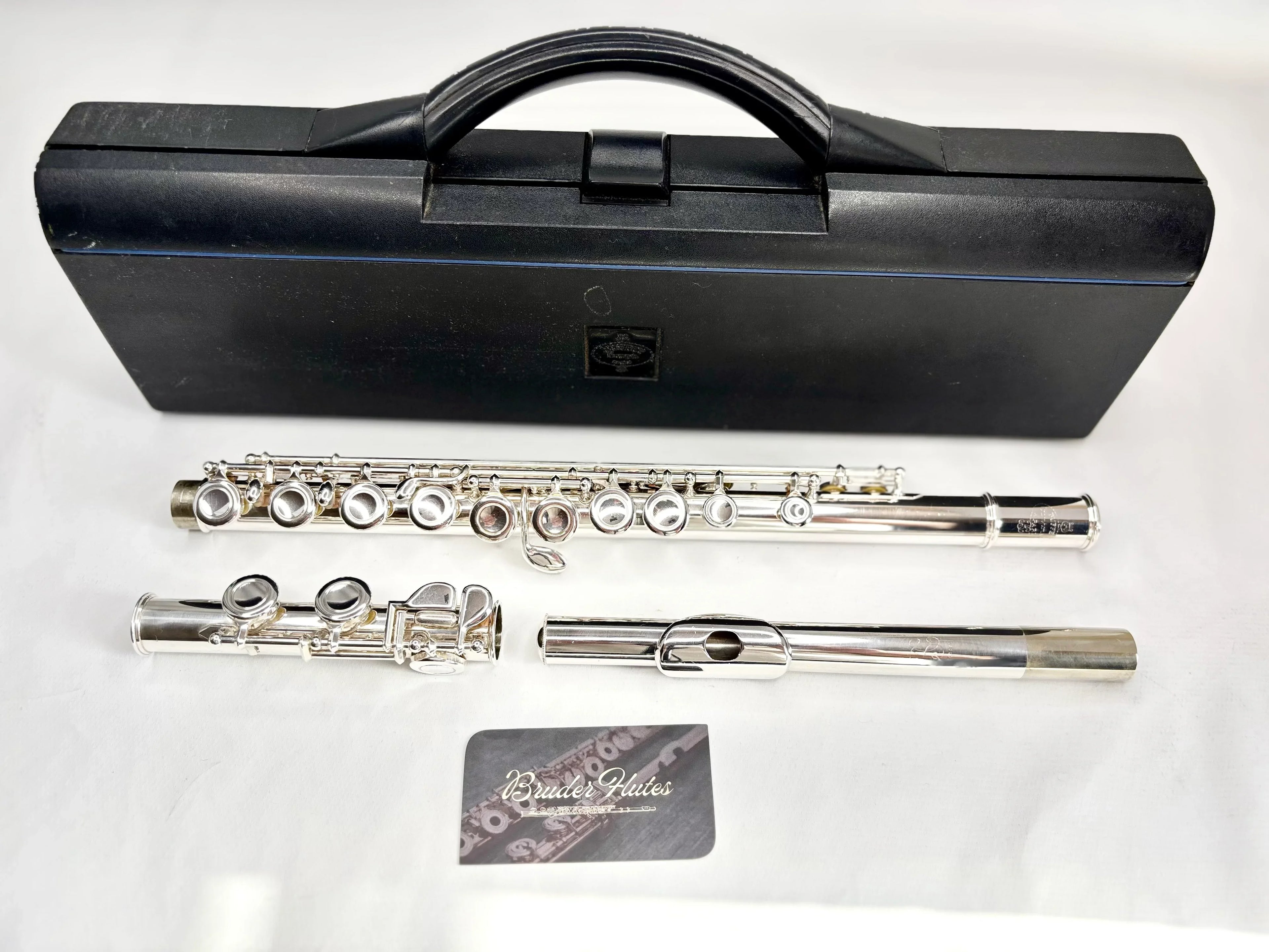 Flauta Transversal Buffet Crampon Bc6010 - Made England  #98 Prata