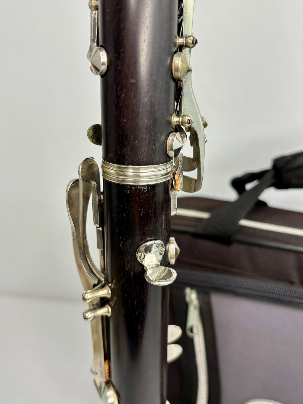 Clarinete Paul Jarman - Madeira De Ébano - Made In Frace #68 Marrom-escuro