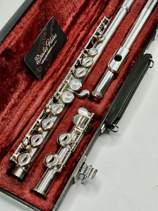 Flauta Transversal Yamaha 225 Sii  / Made In Japan  #176 Prateado