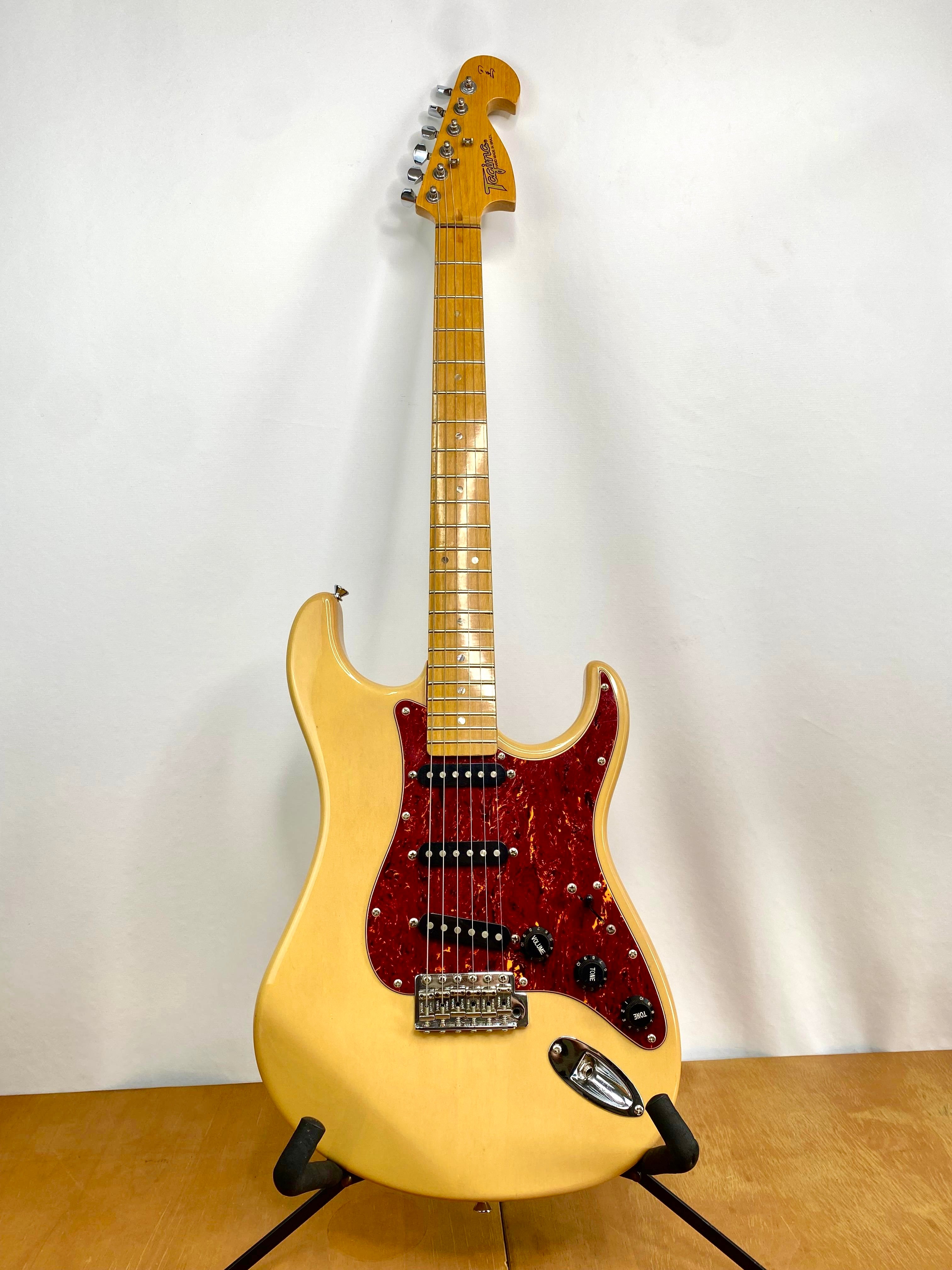 Guitar Elétrica Tagima T735 Stratocaster -made In Brazil #65 Destro Natural Pau-rosa