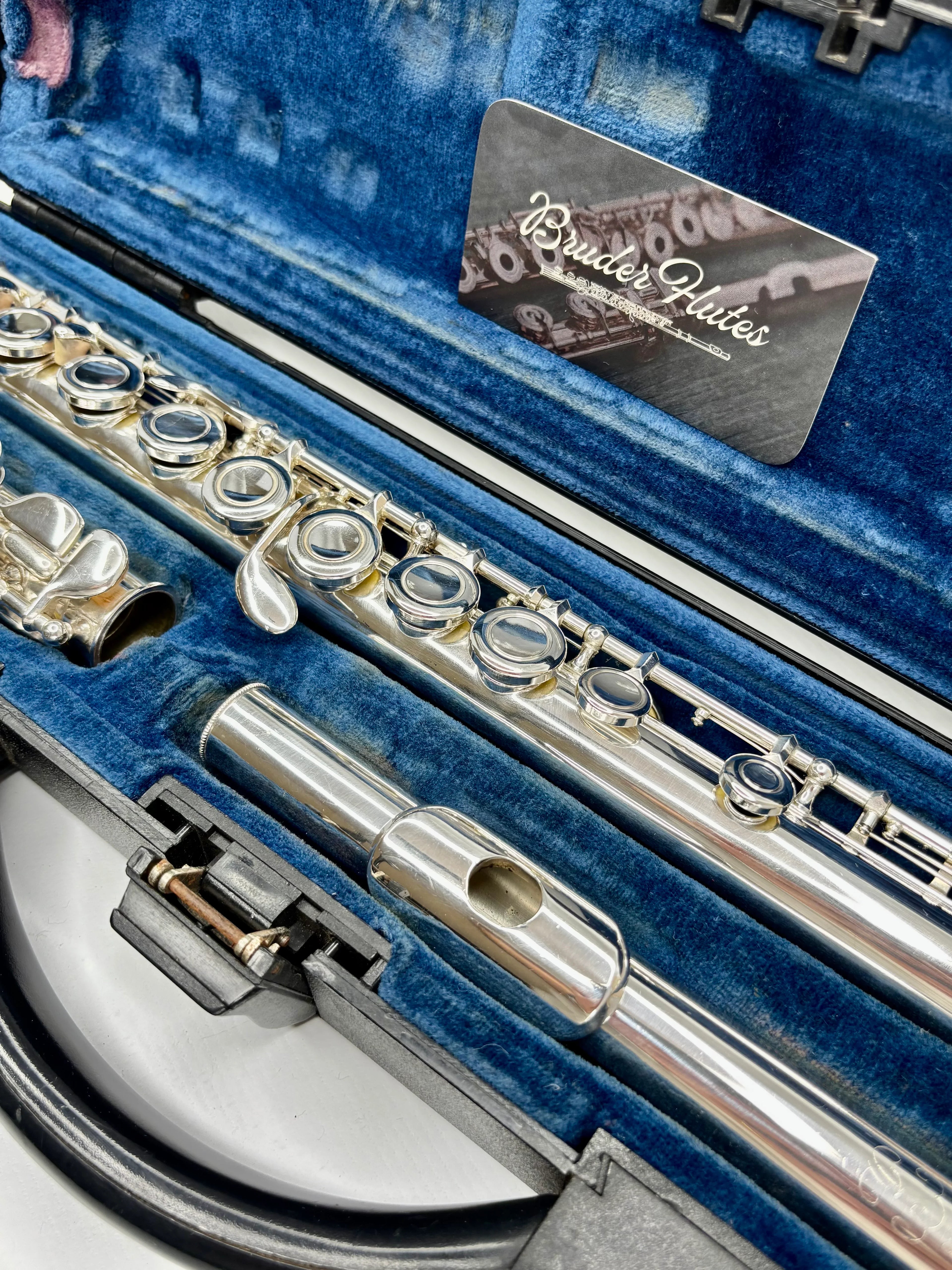 Flauta Transversal Buffet Crampon Bc6010 - Made England  #98 Prata