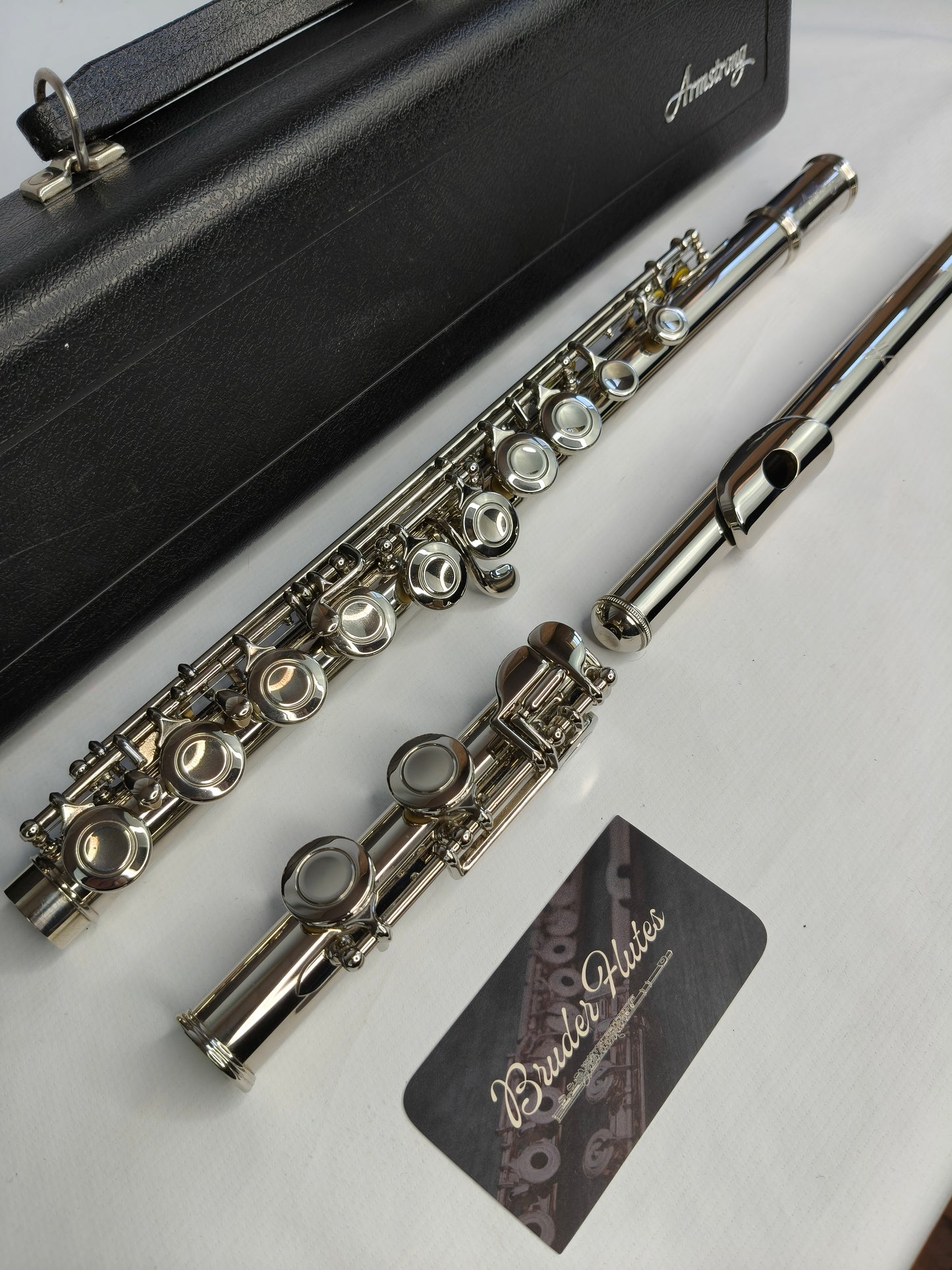 Flauta Transversal Armstrong 104 N - Made In Usa #133