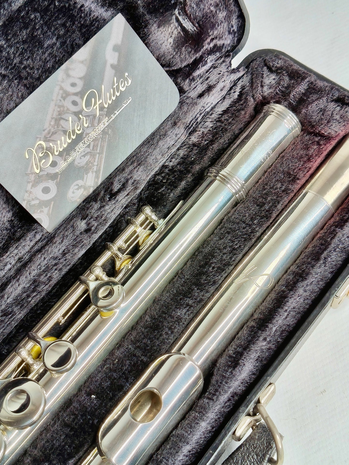 Flauta Transversal Armstrong 102 - Made In Usa #99 Prata